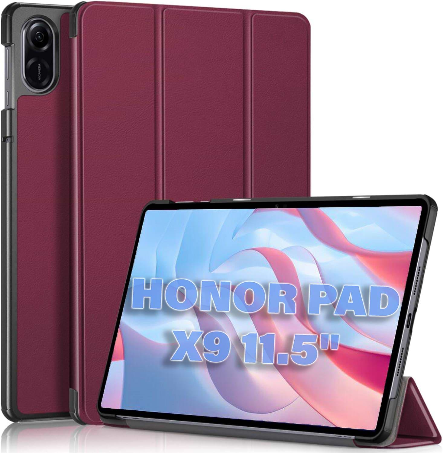 Чохол для планшета BeCover Smart Case for Honor Pad X9 11.5" Red Wine (711082) - Фото 1