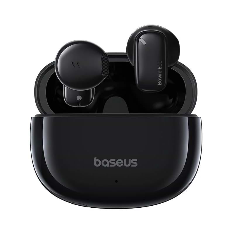 Навушники вкладиші бездротові TWS Baseus Bowie E11 True Wireless Earphones Cluster Black (A00053500113-Z1)