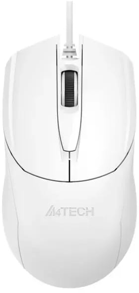 Мышь проводная A4tech  OP-750S USB (White)