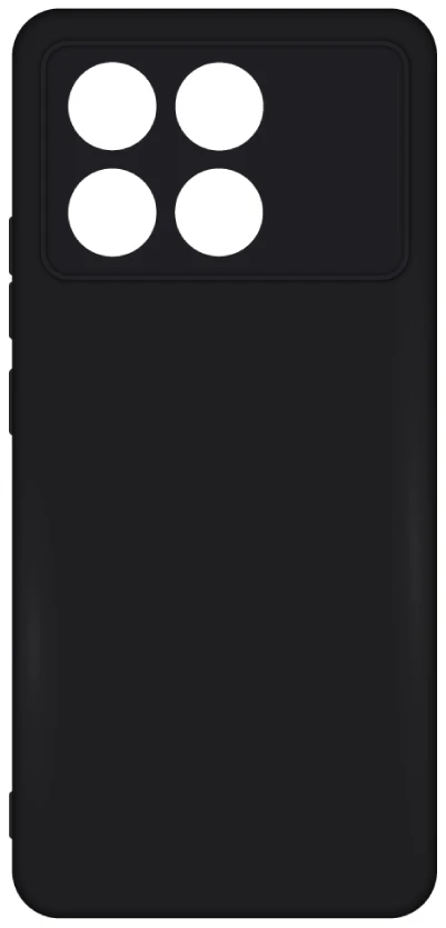 Чохол для смартфону ACCLAB Silicone Case for Xiaomi Poco X6 Pro Black (1283126602238)