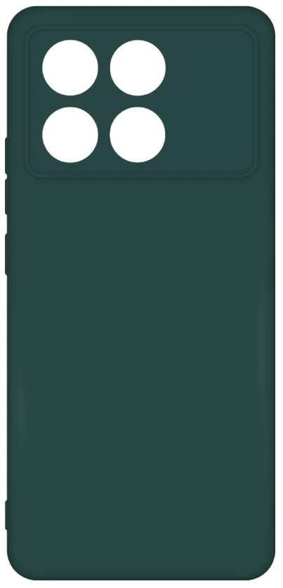 Чохол для смартфону ACCLAB Silicone Case for Xiaomi Poco X6 Pro Dark Green (1283126602221)