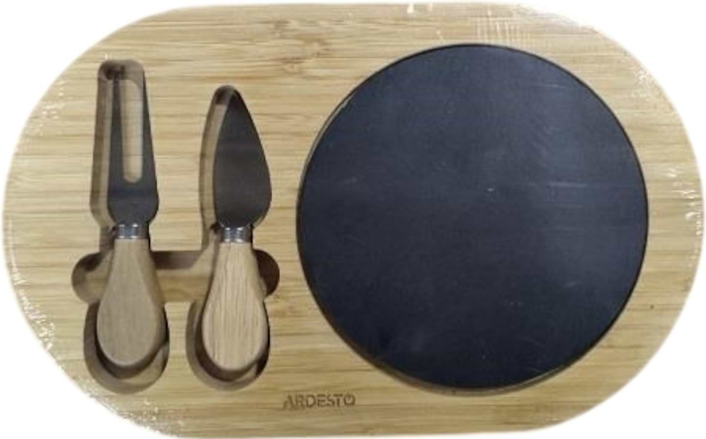 Дошка для сервірування ARDESTO для подачі сиру Midori 3 пр. 29х18 см (AR0946)