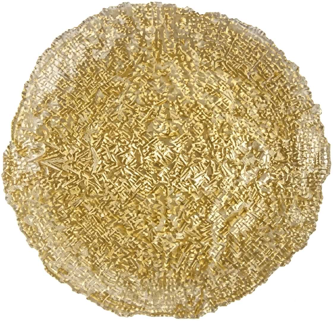 Тарелка обеденная ARDESTO Golden ice 20.5x2 см (AR5059)