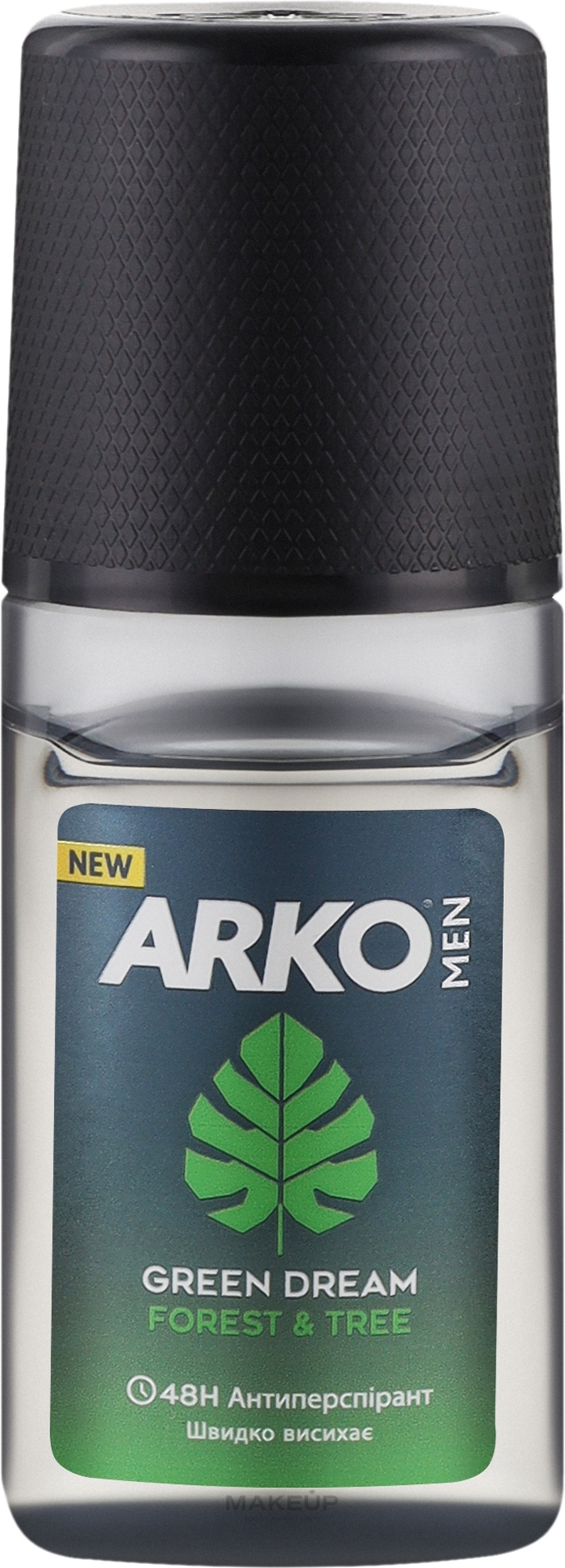 Дезодорант кульковий ARKO Green Dream 50 мл (8690506549558)