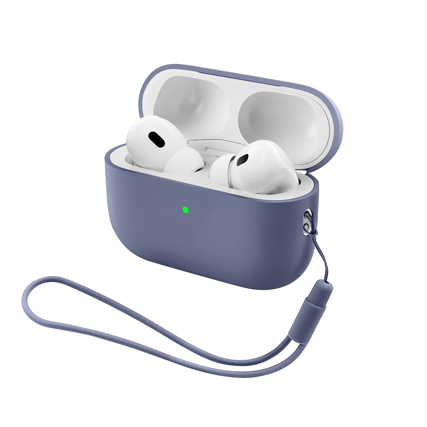 Чехол для наушников Armorstandart Silicone Case with straps for Apple AirPods Pro 3 Dark Purple (ARM91280)
