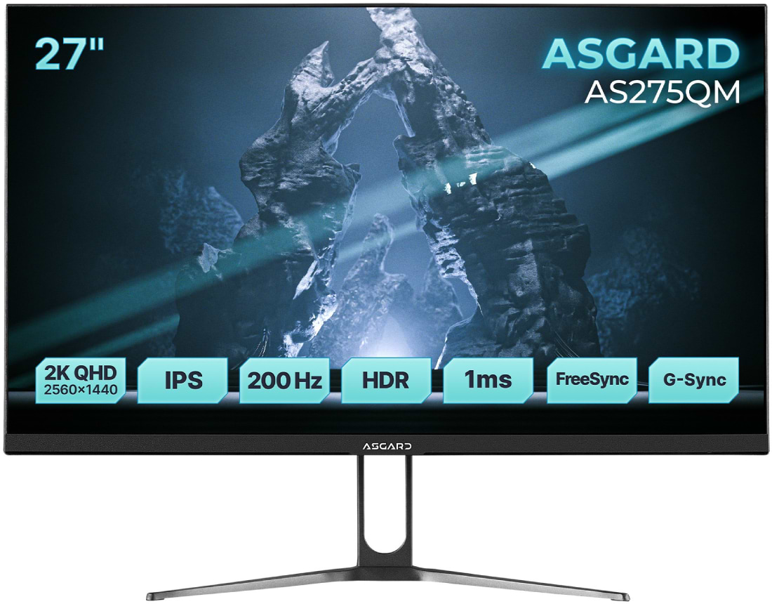 Монитор игровой ASGARD Gaming AS275QM Black