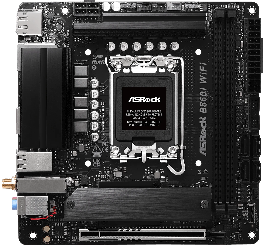 Материнская плата ASRock B860I WIFI