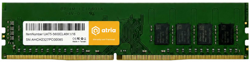 Пам'ять DDR ATRIA 16Gb DDR5 (UAT56000CL46K1/16)