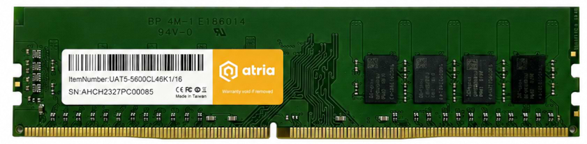 Пам'ять DDR ATRIA 8Gb DDR5 (UAT55200CL46K1/8)