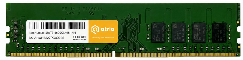 Пам'ять DDR ATRIA 8Gb DDR5 (UAT55600CL46K1/8)