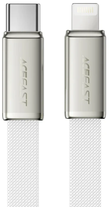 Кабель AceFast C24-01, USB to iP, 30W, 1.2m White (6974316286240)