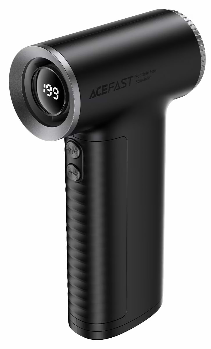 Вентилятор портативний AceFast YF4 Black (6974316286677)