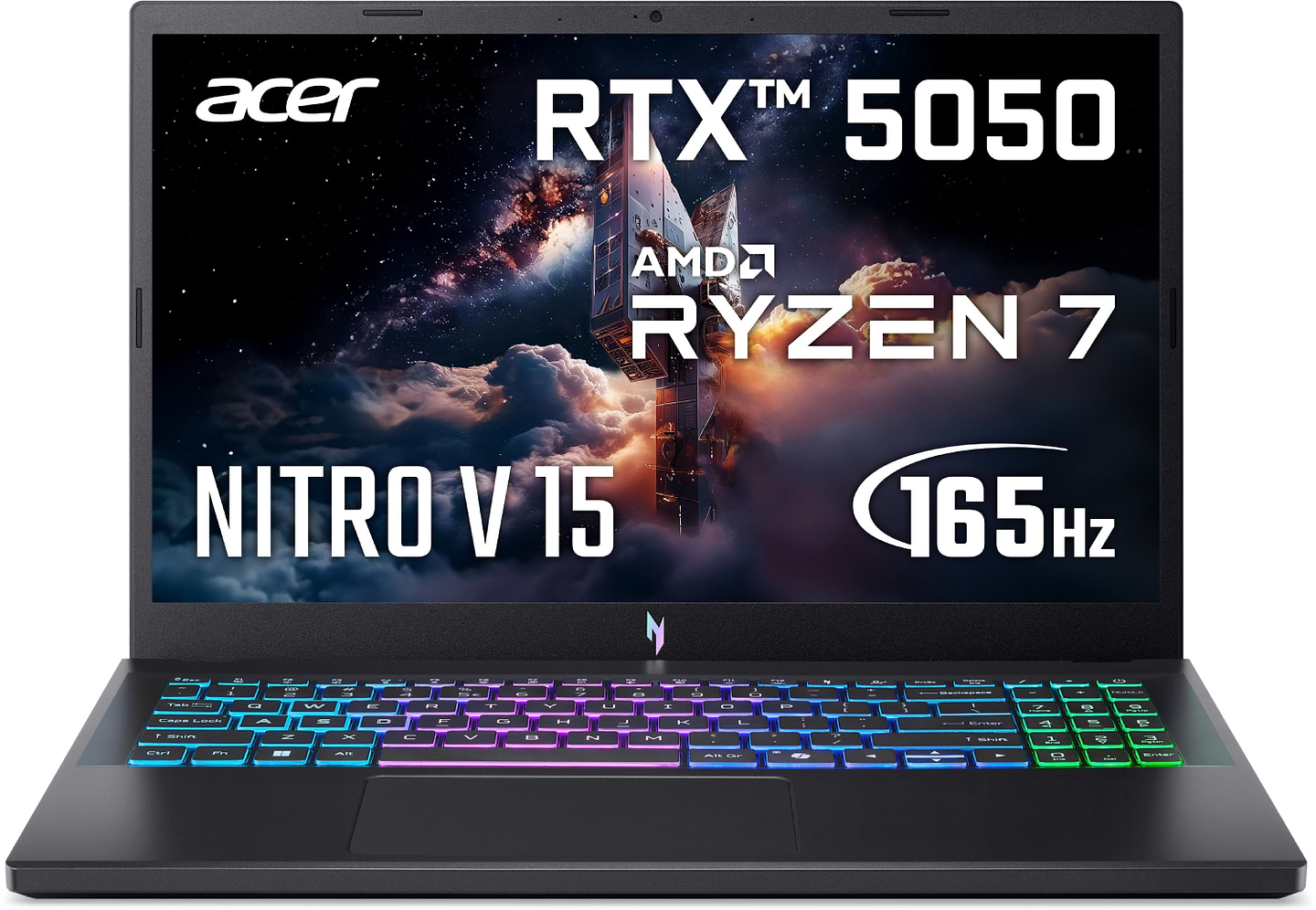Ноутбук игровой Acer Nitro V 15 ANV15-A31 (NH.U3QEU.00P) Obsidian Black