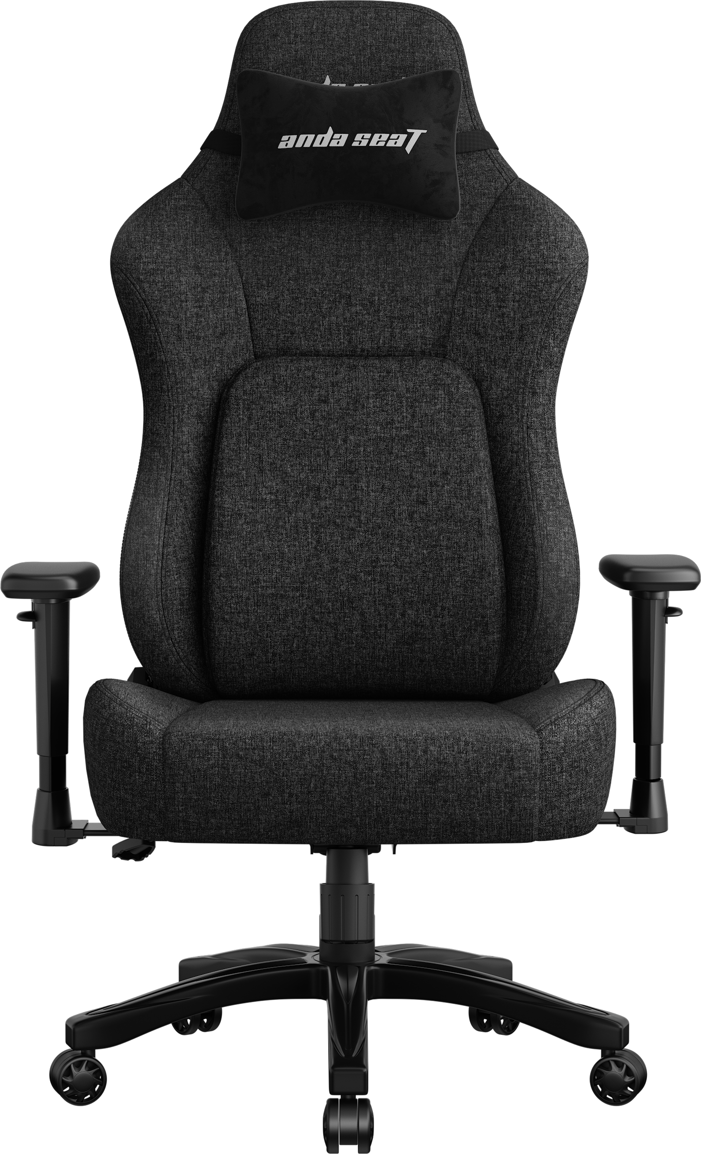 Кресло для геймеров Anda Seat Phantom 4 L Black Fabric (AD18YSD-72-B-F-B01)