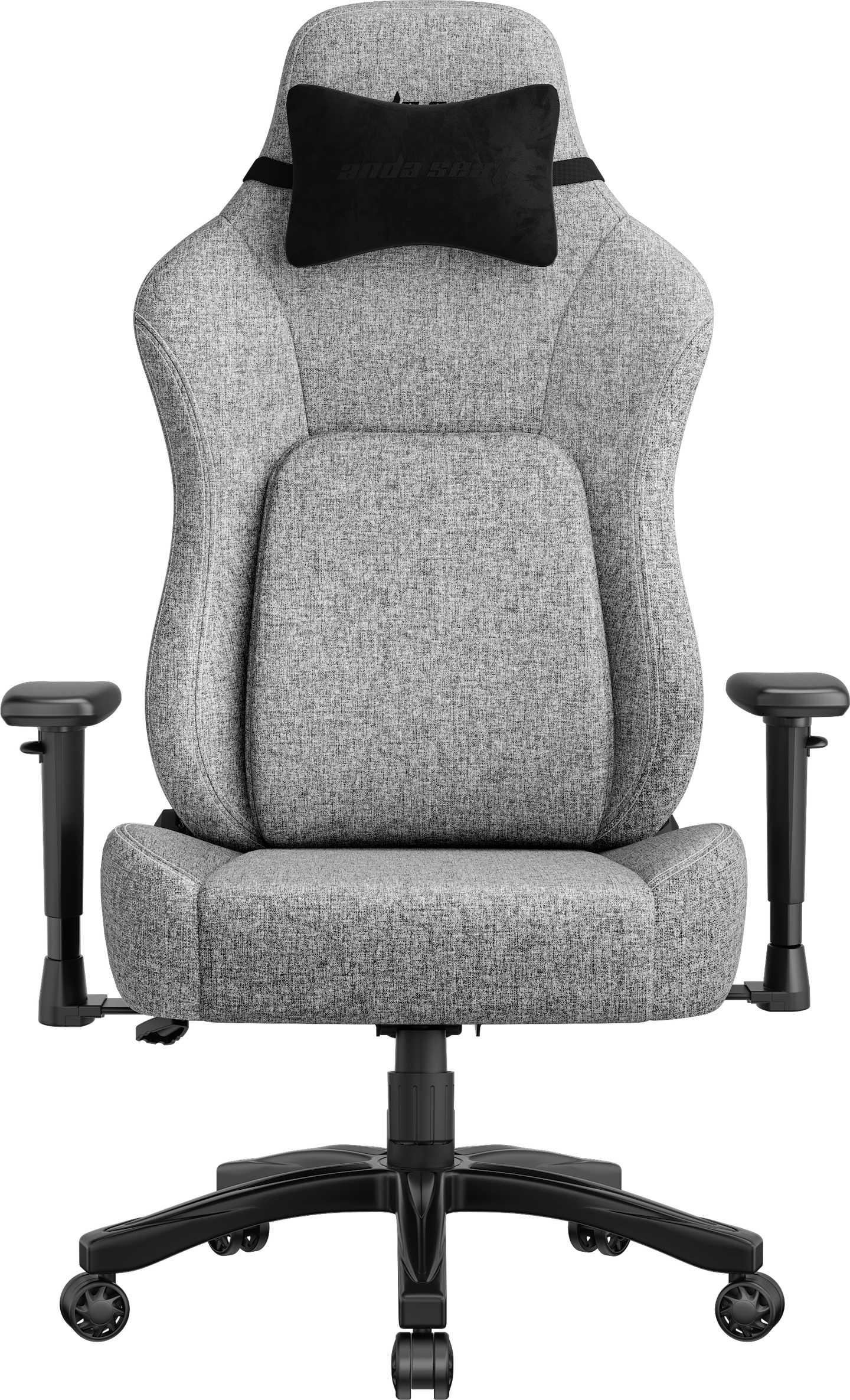 Кресло для геймеров Anda Seat Phantom 4 L Gray Fabric (AD18YSD-72-G-F-G01)