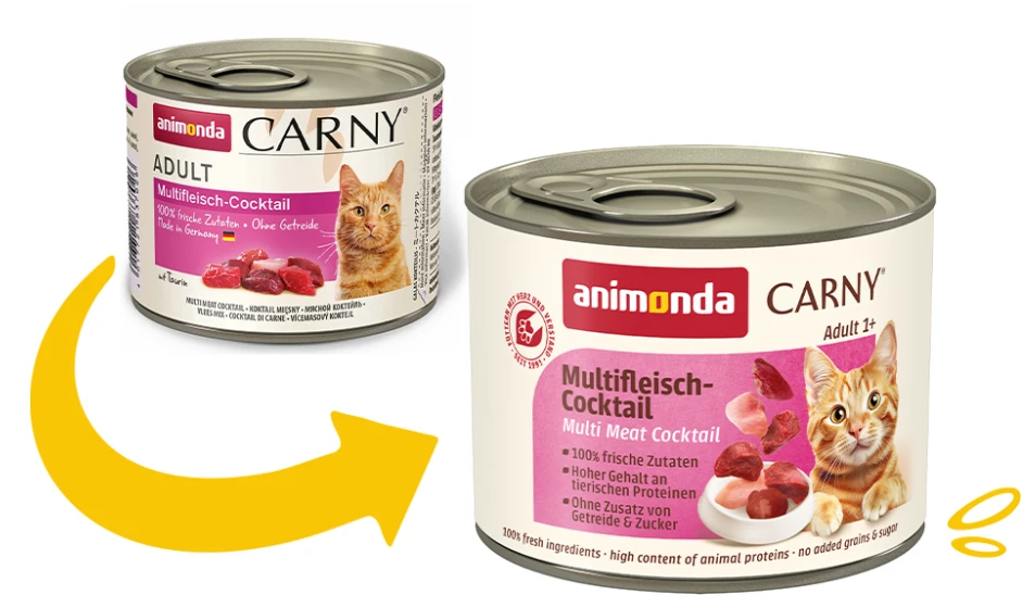 Паштет для котів Animonda Carny Adult Multi Meat Cocktail для дорослих мультим ясний коктейль 200г (4017721837026)
