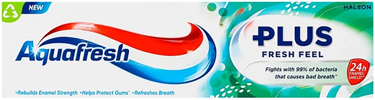 Зубна паста Aquafresh Плюс відчутна свіжість 75 мл (5054563010384)