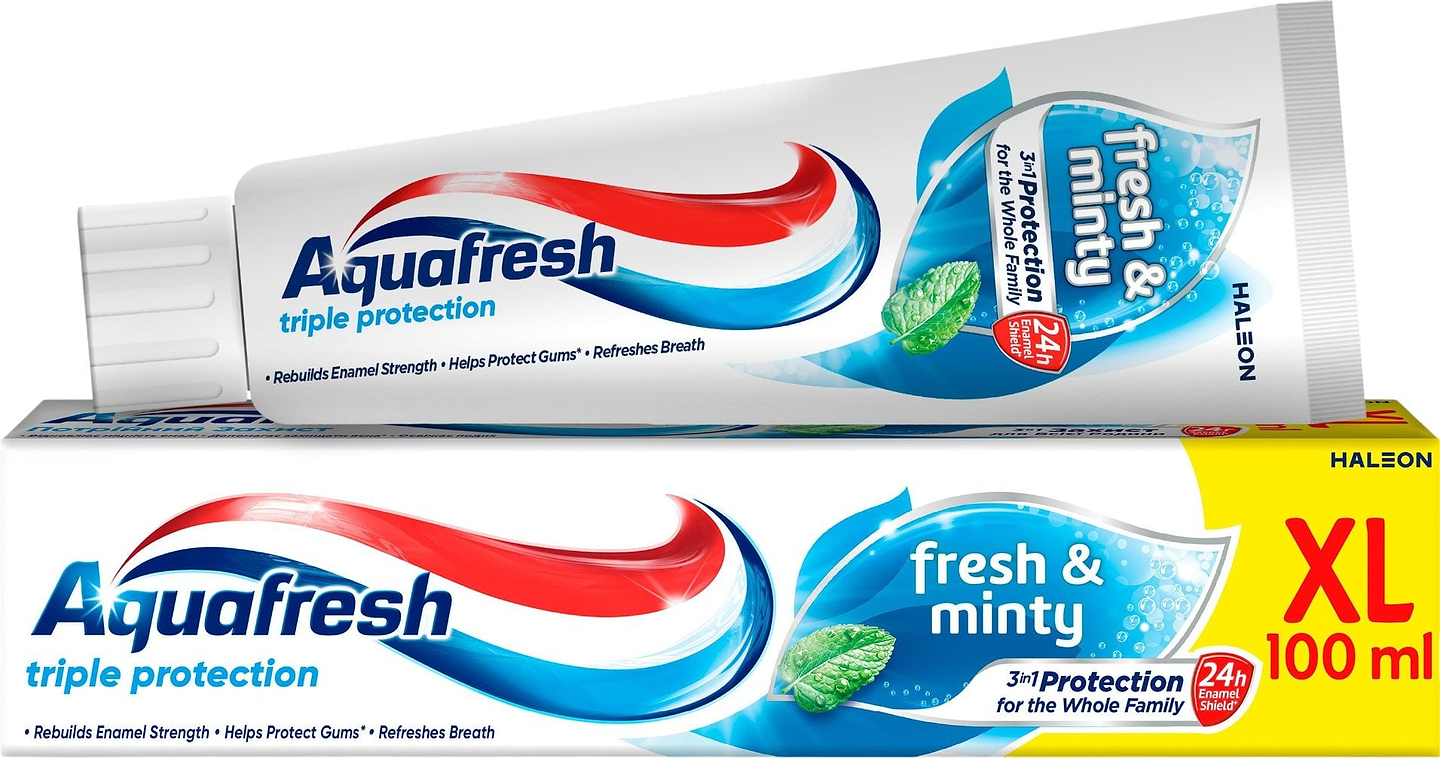 Зубна паста Aquafresh освіжаюча-м`ятна 100 мл (5054563198396)