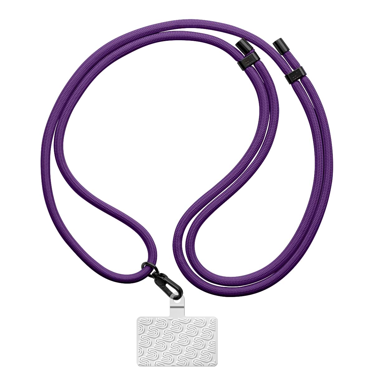 Ремінець для смартфону Armorstandart for Rope Black Amethyst with Clear holder (ARM91364)
