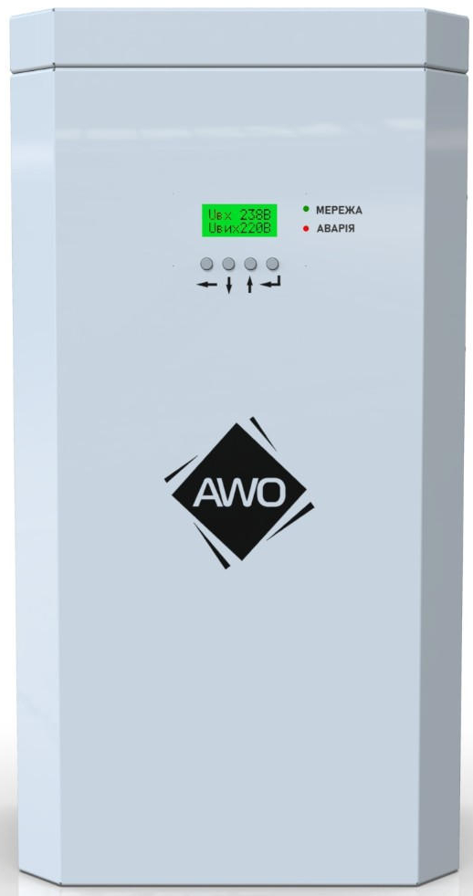 Стабилизатор напряжения Awattom 4.4кВт, 1 ф.