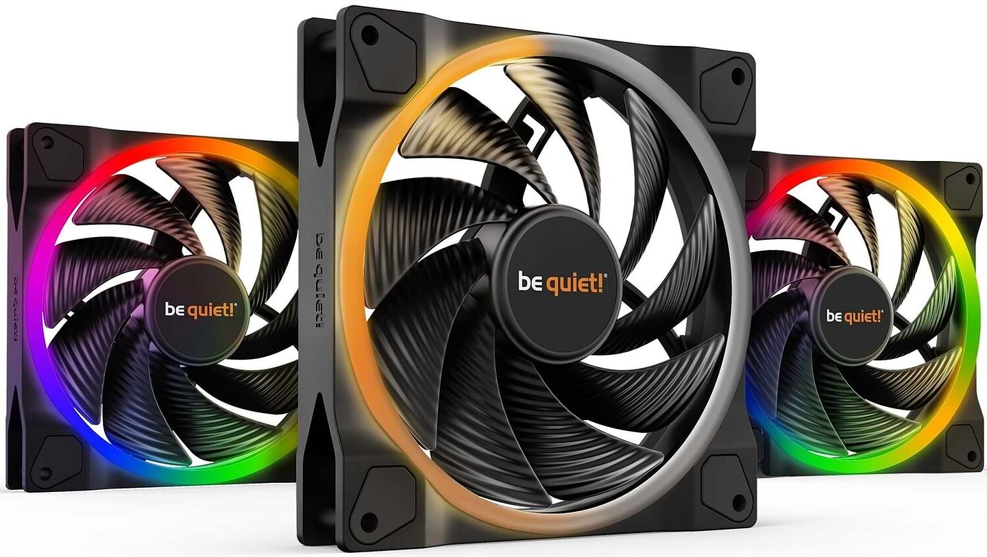Корпусний вентилятор Be quiet! Light Wings 140mm PWM Triple Pack (BL079)