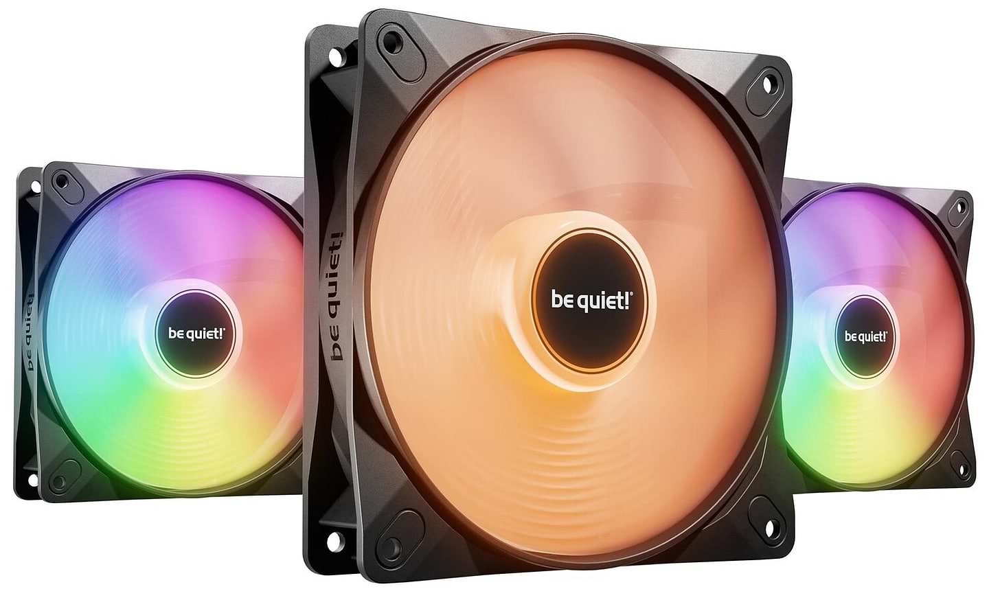 Корпусний вентилятор Be quiet! Light Wings LX 120mm PWM 3-Pack Black (BL121)