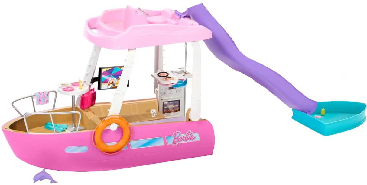 Транспорт для ляльки Barbie Катер мрії (HJV37)