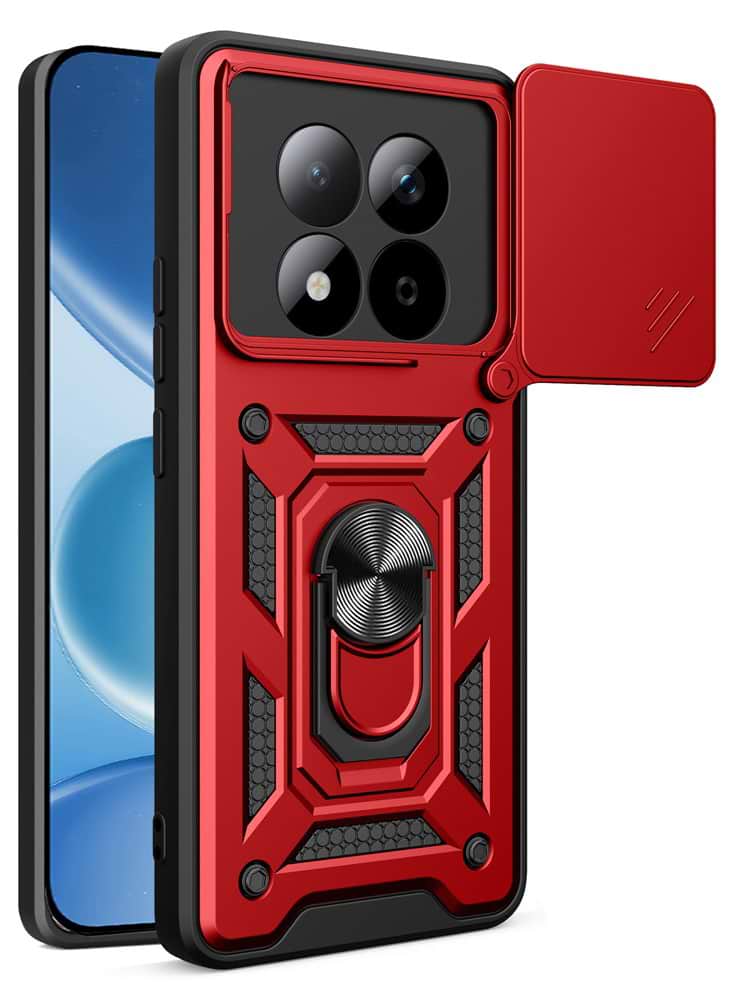 Чохол для смартфону BeCover Military for Xiaomi Redmi Note 15 Pro 4G Red (715864)