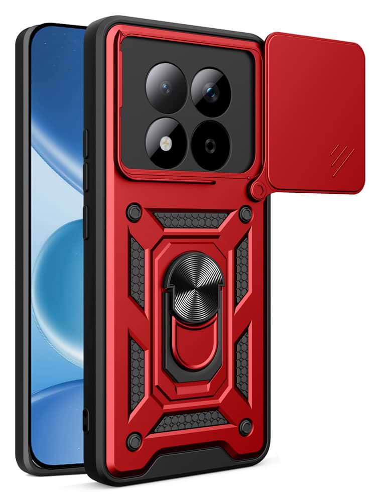 Чохол для смартфону BeCover Military for Xiaomi Redmi Note 15 Pro 5G Red (715868)