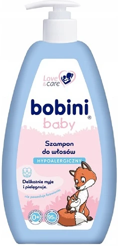 Шампунь для детей Bobini гипоаллергенный 500 мл 0+ (48018)