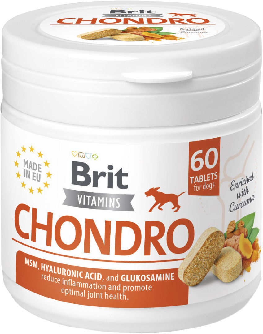 Витамины для собак Brit Vitamins Chondro 60 шт. (8595602571635)