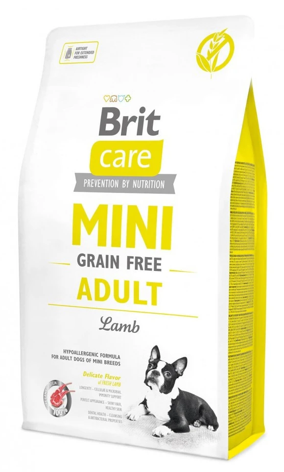 Сухий корм для собак Brit Care GF д/собак малих порід з ягням 2 кг (8595602520107)