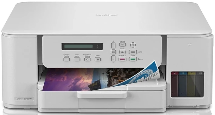 МФУ цветной печати Brother DCP-T536DW с WiFi (DCPT536DWYJ1)