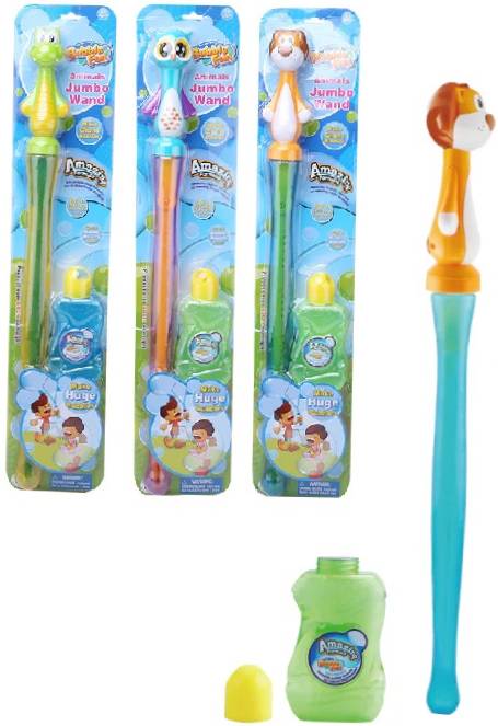 Мильні бульбашки Bubble Fun гігантська паличка "Тваринка" (DHOBB10344)
