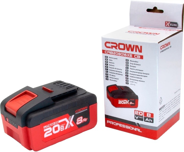 Акумулятор для електроінструментів Crown CAB208016XE CB