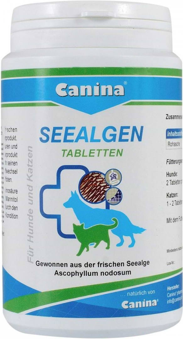 Витаминно-минеральный комплекс для собак Canina Seealgentabletten 225 г 220 табл. морск.водоросли (4027565130504)
