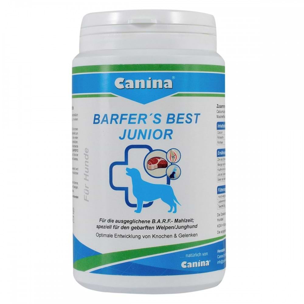 Вітамінно-мінеральний комплекс для собак Canina Barfer Best Junior 350гр при натуральному годуванні (4027565128501)