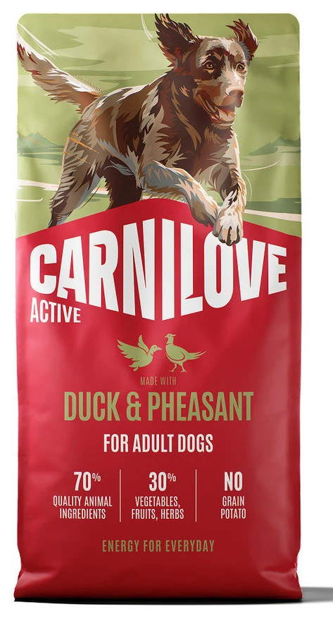 Сухий корм для собак Carnilove Active Duck & Pheasant 12 кг (8595602581177)
