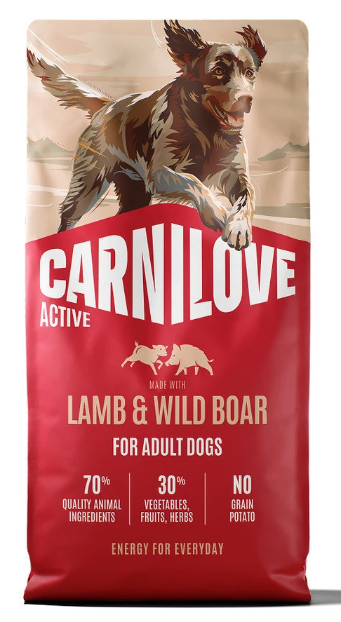 Сухий корм для собак Carnilove Active Lamb & Wild Boar 12 кг (8595602581139)