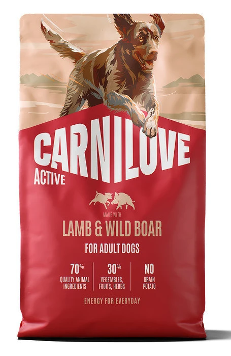 Сухий корм для собак Carnilove Active Lamb & Wild Boar 4 кг (8595602581122)