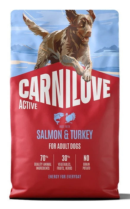 Сухий корм для собак Carnilove Active Salmon & Turkey 4 кг (8595602581245)