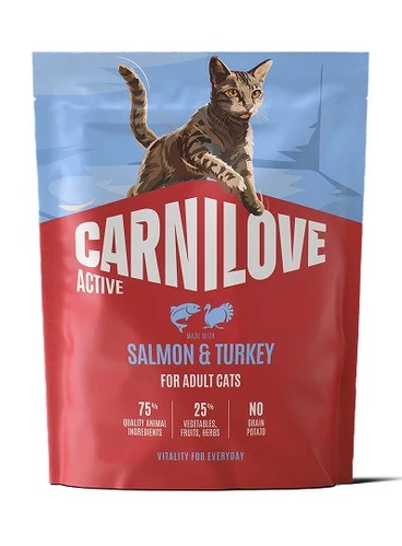 Сухий корм для котів Carnilove Active Salmon & Turkey лосось та індичка 400 г (8595602581573)