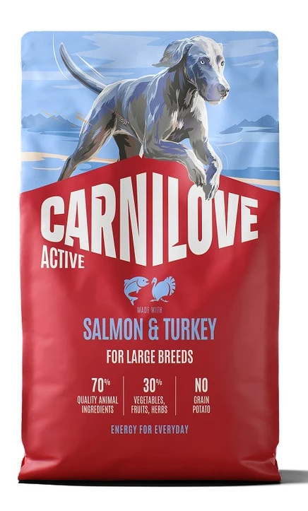 Сухий корм для собак Carnilove Salmon & Turkey Large Breed 4 кг (8595602581320)