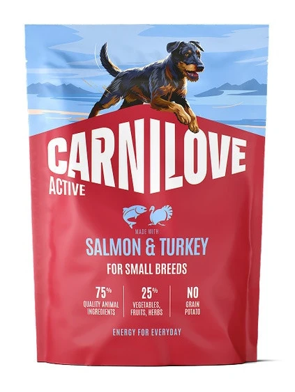 Сухий корм для собак Carnilove Salmon & Turkey Small Breed 1,5 кг (8595602581269)