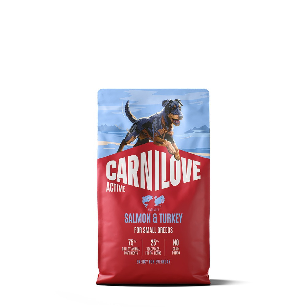 Сухий корм для собак Carnilove Salmon & Turkey Small Breed 4 кг (8595602581283)
