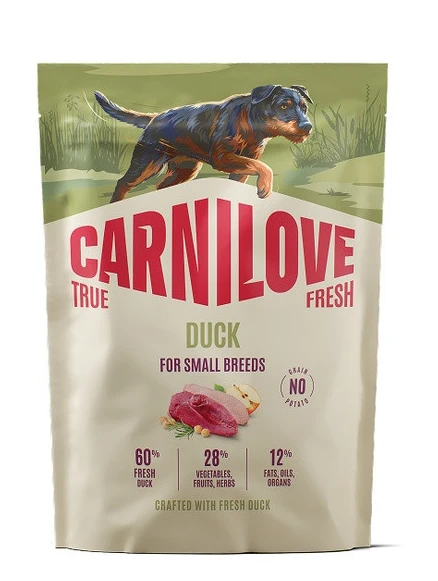 Сухой корм для собак Carnilove True Fresh Duck Small Breed 1,5 кг (8595602581894)