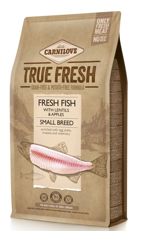 Сухой корм для собак Carnilove True Fresh Fish Adult Small Breed малых пород рыба 1.4 кг (8595602558414)