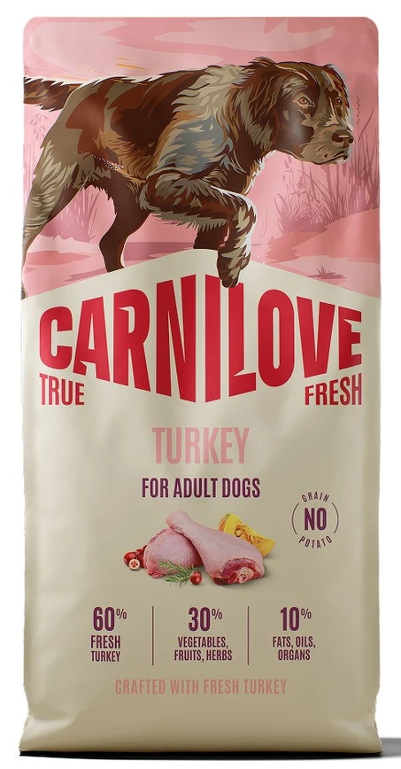 Сухий корм для собак Carnilove True Fresh Turkey 12 кг (8595602581849)