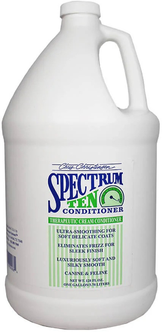 Кондиционер для кошек и собак Chris Christensen Spectrum Ten для тонкой и шелковистой шерсти 3,8 л (851163000884)