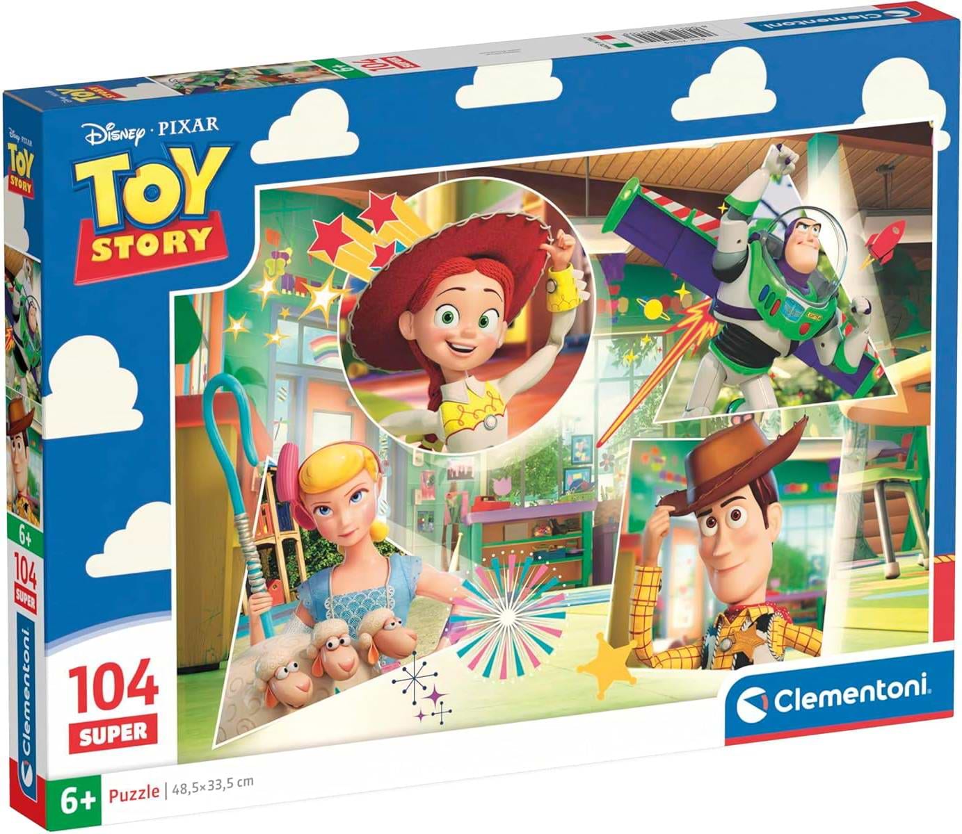 Пазлы (5-7 лет) Clementoni Супер – Главные герои Истории Игрушек 104 эл. (25010)